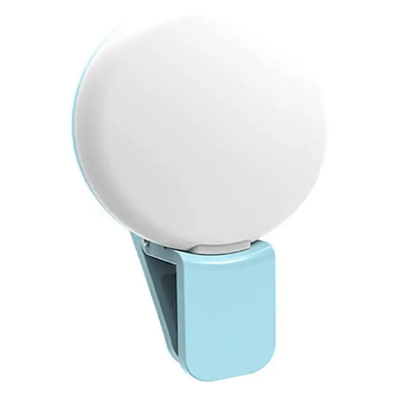 Viral Selfie Ring Light For Iphone and Android. Portable Clip-on Selfie Fill Light Selfie Light Beauty Light Battery Operated Live Light