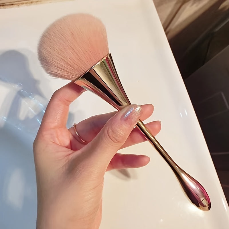 Powder Blush Brush Professional Makeup Brush Large Makeup Tool (Colored Hair)