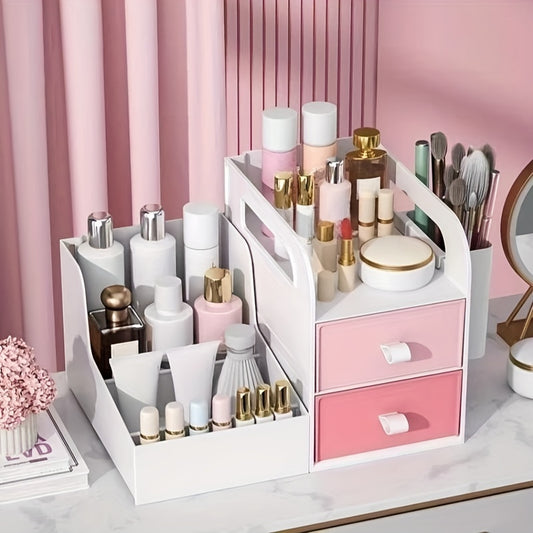 1pc Multi-layer Drawer Type Cosmetics Storage Box