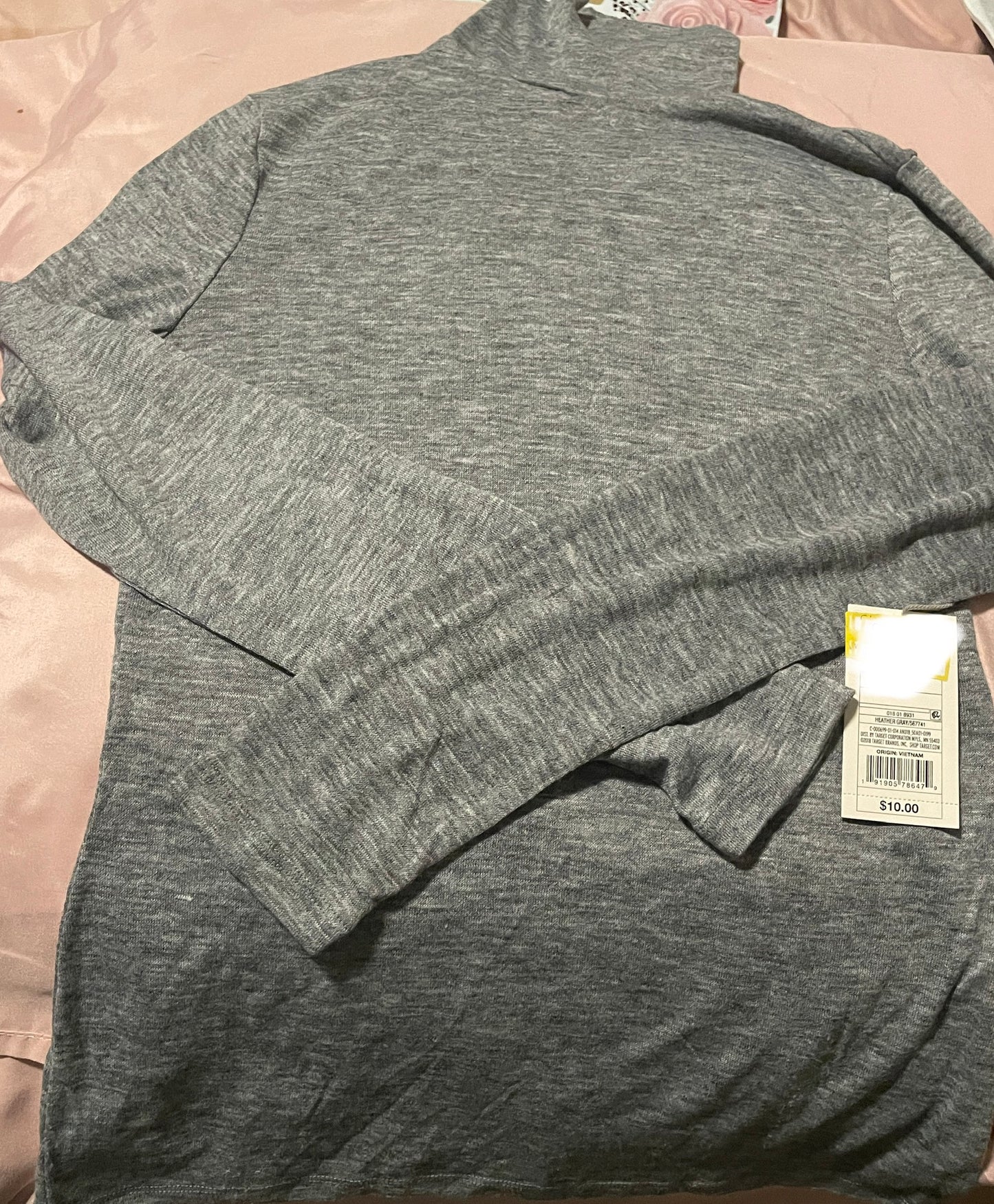 Grey Long sleeve ‘A New Day’ shirt